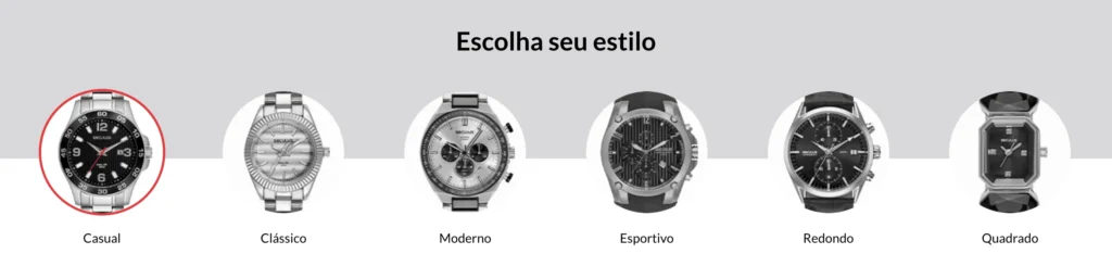 Seculus relógios diversos