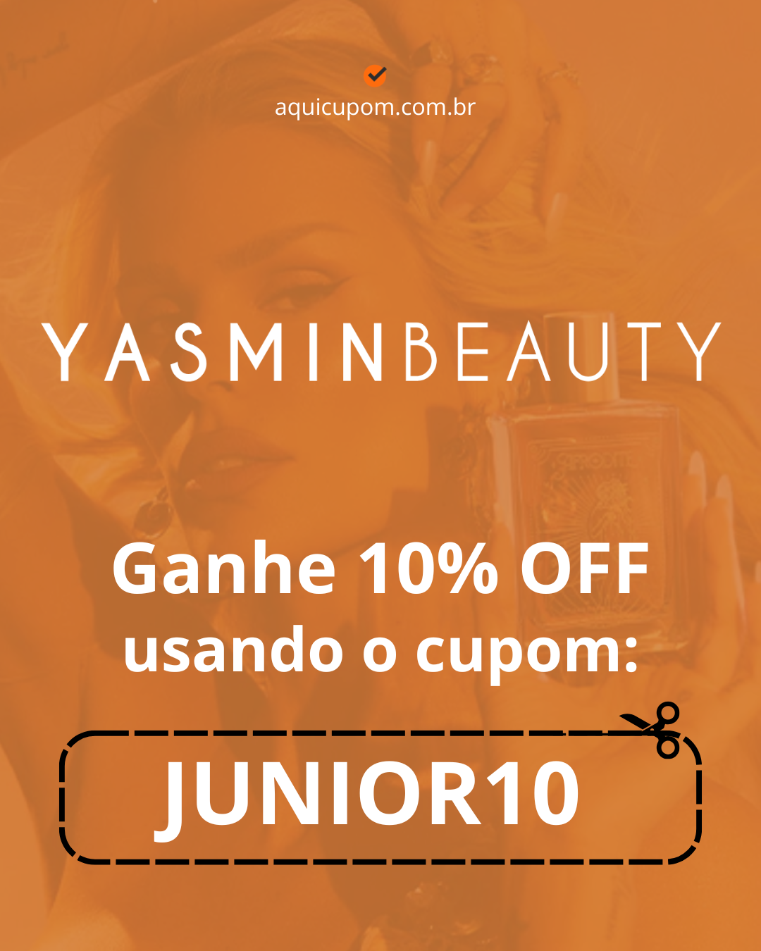 Cupom Yasmin Beauty: JUNIOR10 para ganhar 10% OFF no site Yasminbeauty.com.br